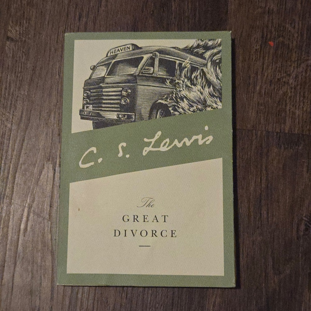 C.S. Lewis The Great Divorce Book PPB USA Christian Theology Allegory 1946 1973